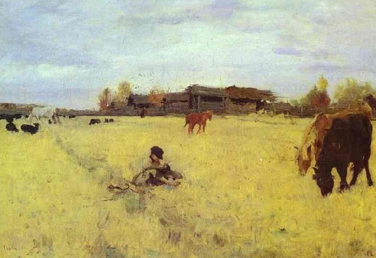 Valentin Serov October Domotcanovo